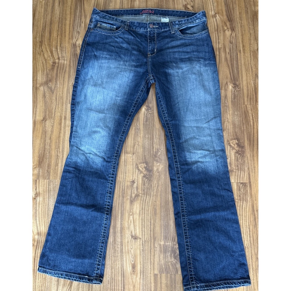 Cinch Jeans Womens 35 Ada‎ Bootcut Mid Rise Western Denim Blue Jeans